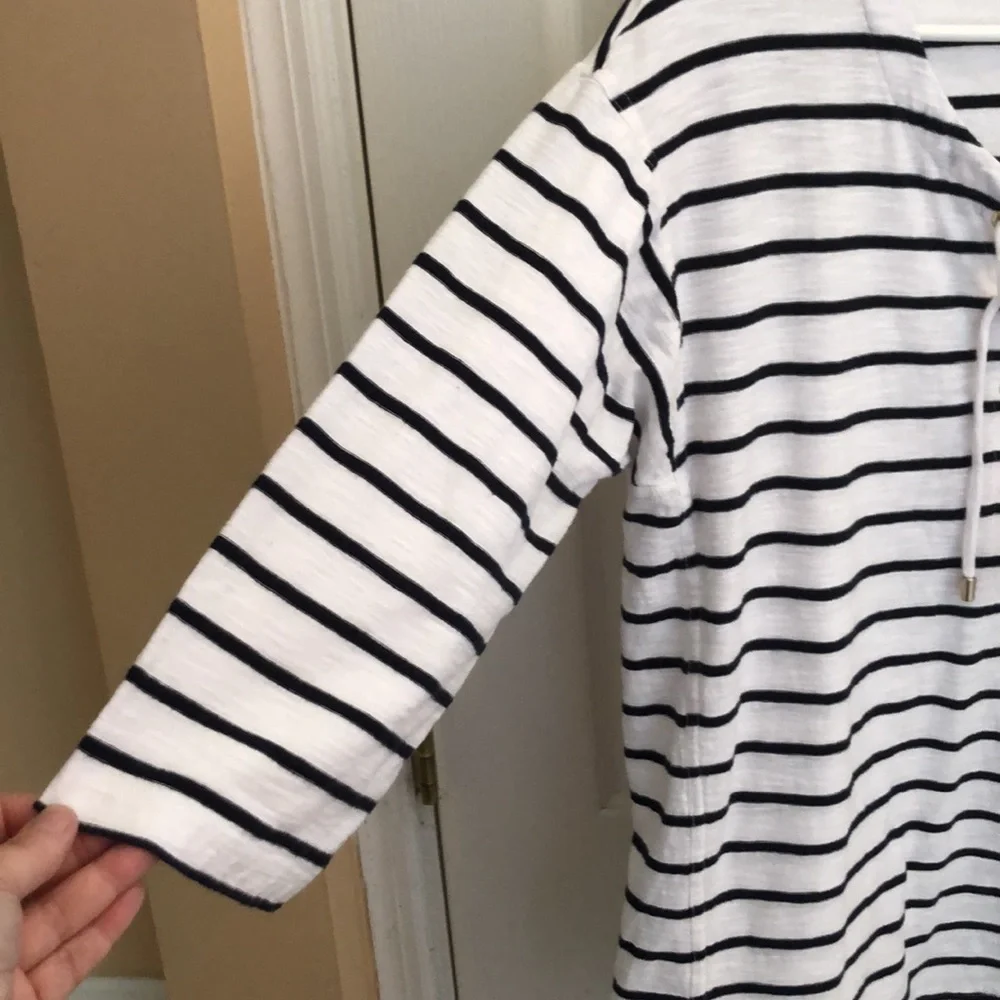 Tommy Hilfiger Lace up Top Tunic Sz XL - Picture 4 of 8